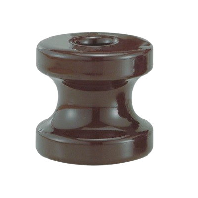 Isolador de porcelana tipo roldana 72x72 - imagem 2